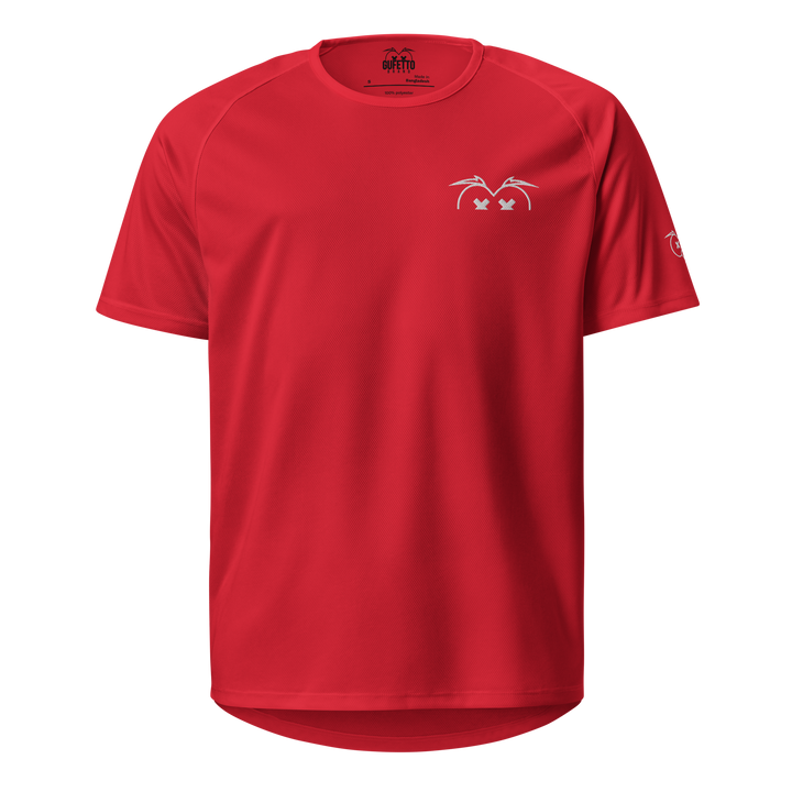 Maglietta sportiva unisex GUFETTO OCCHI BIANCHI - Gufetto Brand 