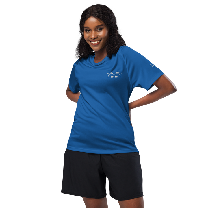 Maglietta sportiva unisex GUFETTO OCCHI BIANCHI - Gufetto Brand 