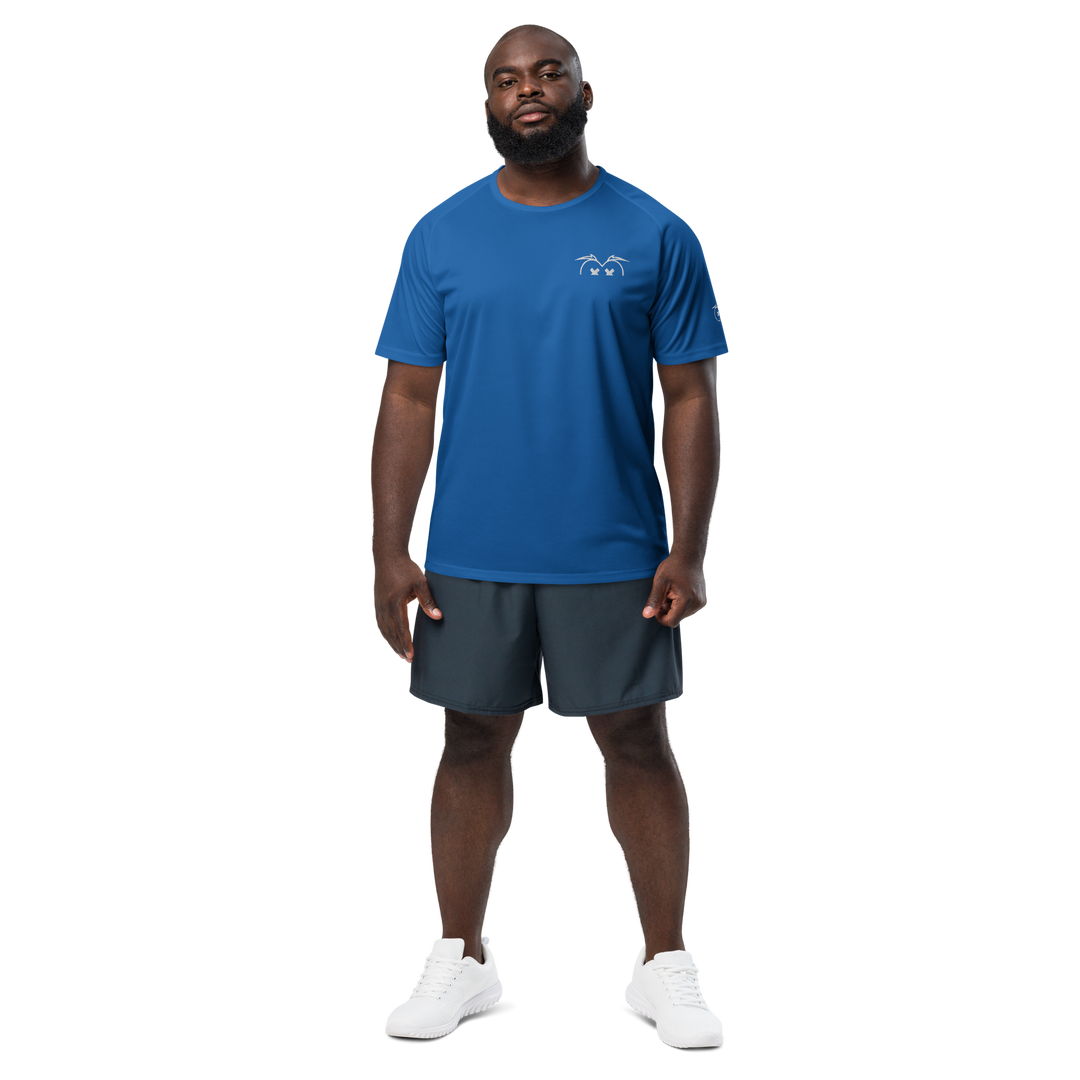 Maglietta sportiva unisex GUFETTO OCCHI BIANCHI - Gufetto Brand 