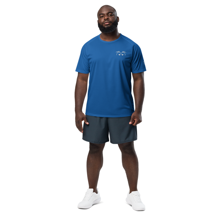 Maglietta sportiva unisex GUFETTO OCCHI BIANCHI - Gufetto Brand 