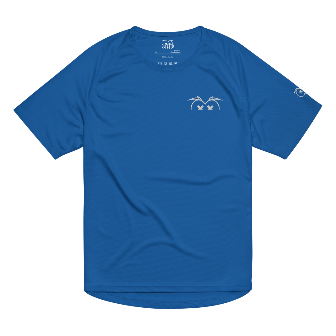 Maglietta sportiva unisex GUFETTO OCCHI BIANCHI - Gufetto Brand 