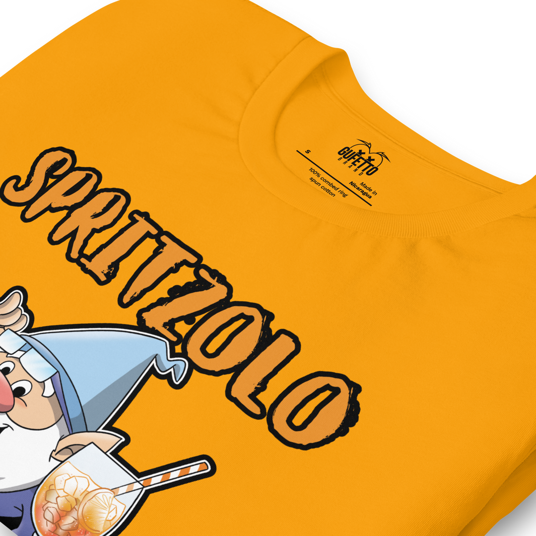 Maglietta Uomo Spritzolo Orange Edition - Gufetto Brand 