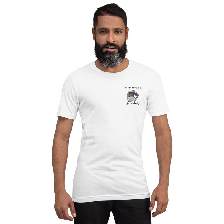 Maglietta Ricamata Uomo Ricordati di Me Foto - Gufetto Brand 