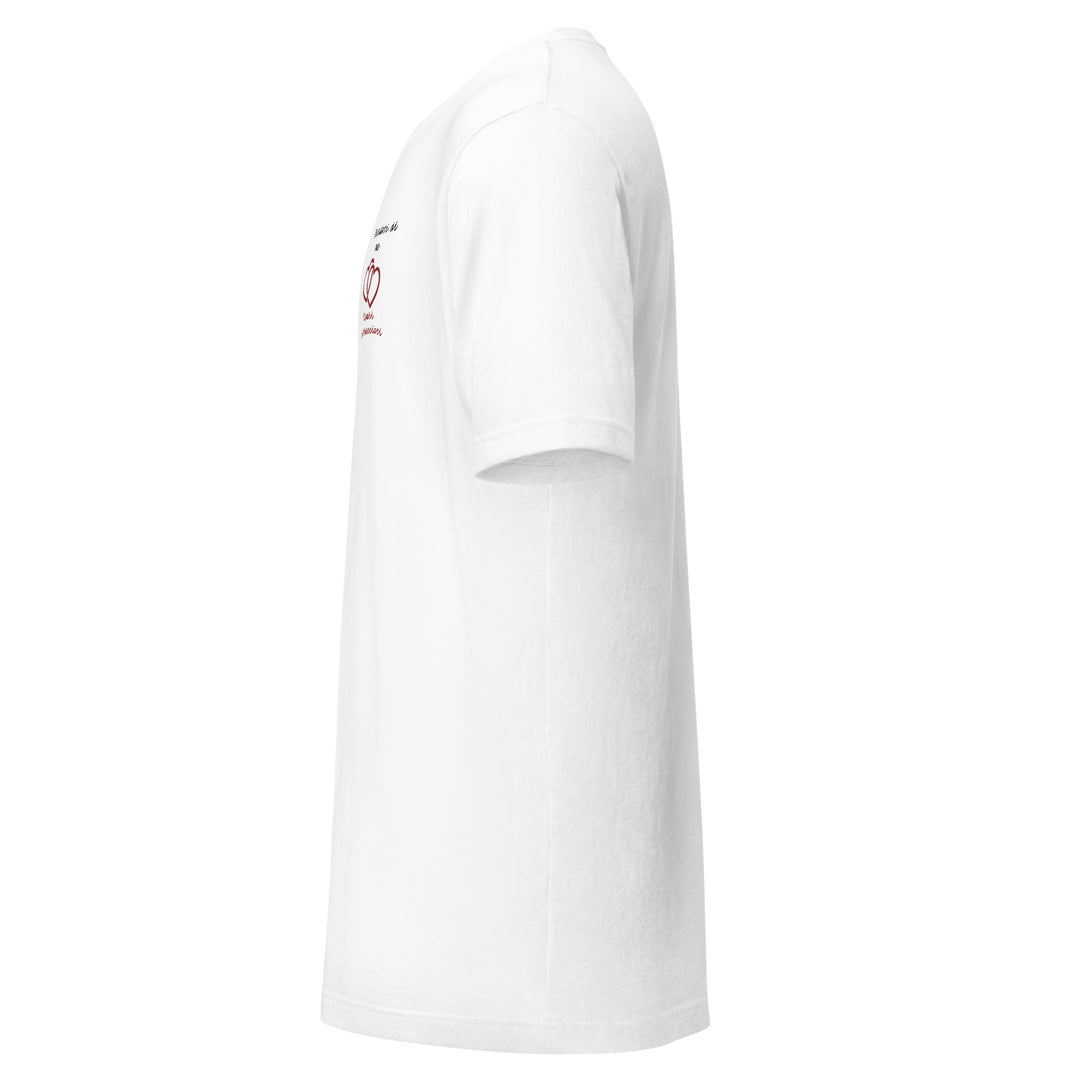 Maglietta Ricamata Uomo Ricordati di Me Cuori Intrecciati - Gufetto Brand 