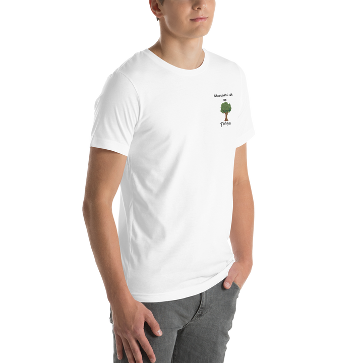 Maglietta Ricamata Uomo Ricordati di me Albero - Gufetto Brand 