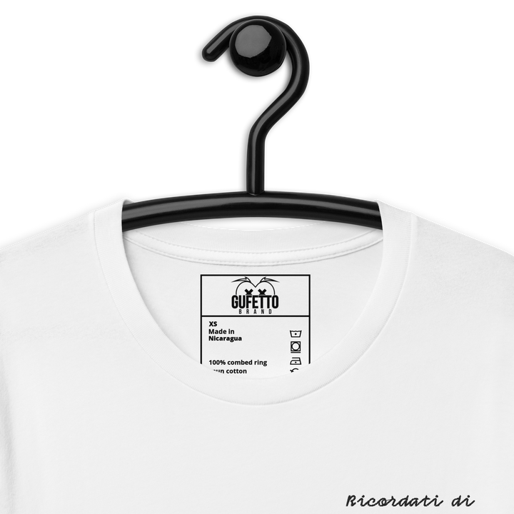 Maglietta Ricamata Uomo Ricordati di Me Clessidra - Gufetto Brand 