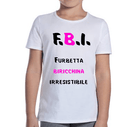 T-shirt Bambina F.B.I. - Gufetto Brand 