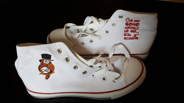 Sneakers By Gufetto Ricamate Donna - Gufetto Brand 