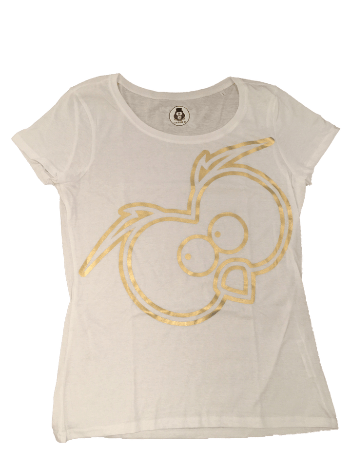 T-shirt Luxury Donna Occhi oro Promo - Gufetto Brand 