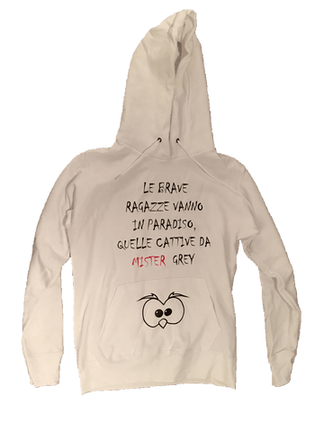 Felpa Bianca Donna ( le brave ragazze... )