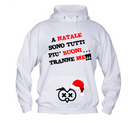 Felpa CHRISTMAS  Donna Bianca - Gufetto Brand 