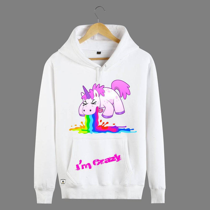 Felpa Donna  I'm Crazy - Gufetto Brand 