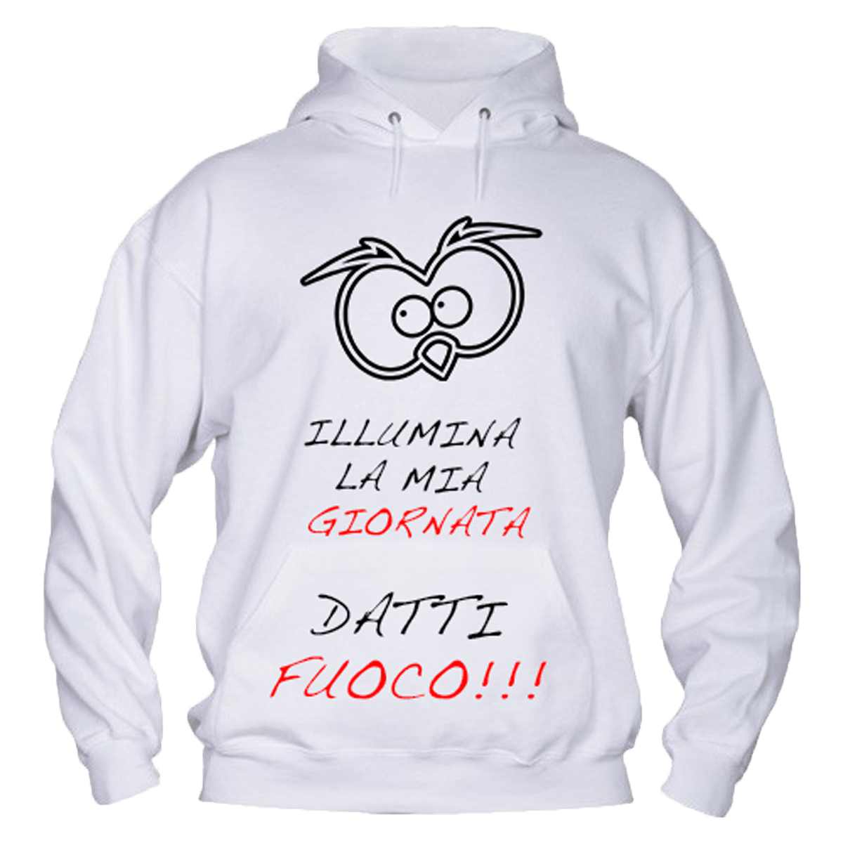 Felpa Donna ( Illumina la mia Giornata... ) - Gufetto Brand 