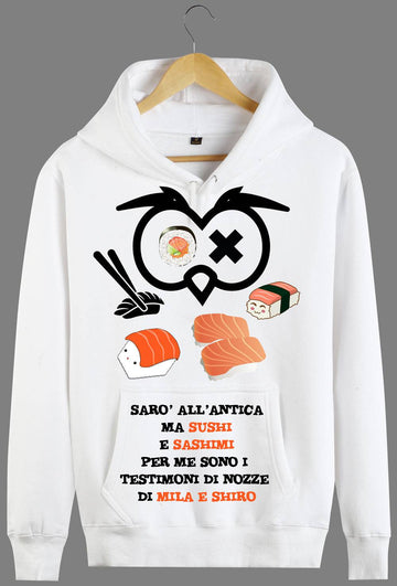 Felpa Donna Sushi e Sashimi