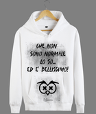 Felpa Uomo Che non sono... Black Edition - Gufetto Brand 