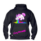 Felpa  Uomo I'm Crazy - Gufetto Brand 