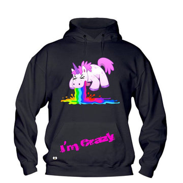 Felpa  Uomo I'm Crazy