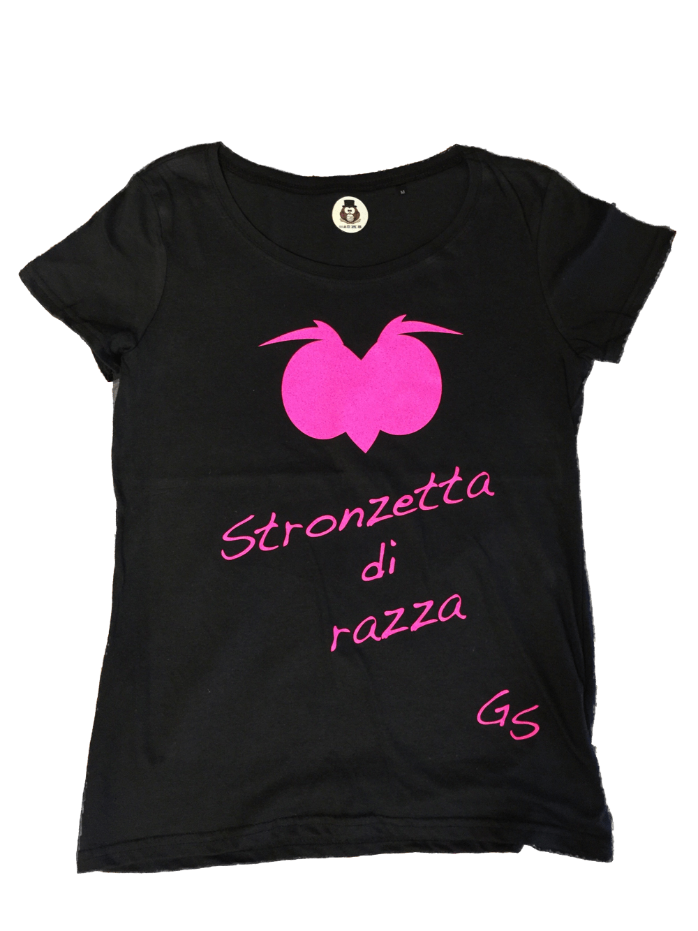 T-shirt Stronzetta di Razza Fluo Edition - Gufetto Brand 