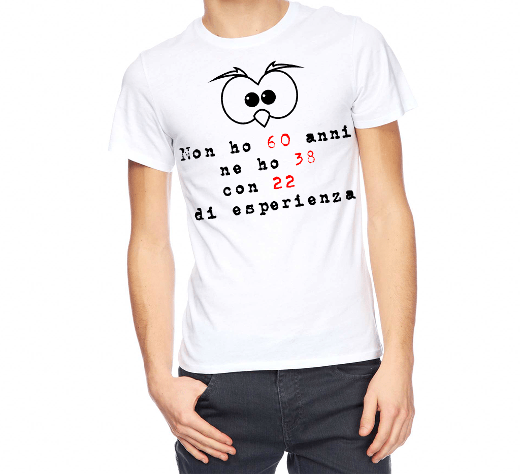 Non ho 60 (Uomo) - Gufetto Brand 