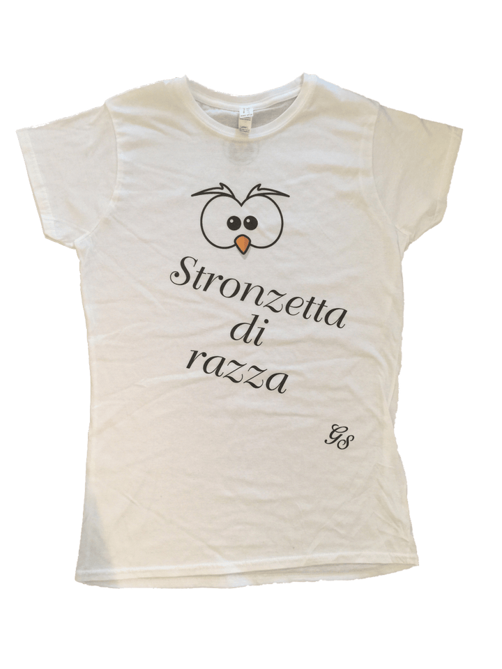T-shirt Stronzetta di Razza - Gufetto Brand 