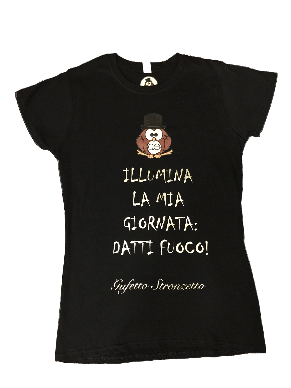 T-shirt Uomo ( Illumina la mia Giornata... ) - Gufetto Brand 