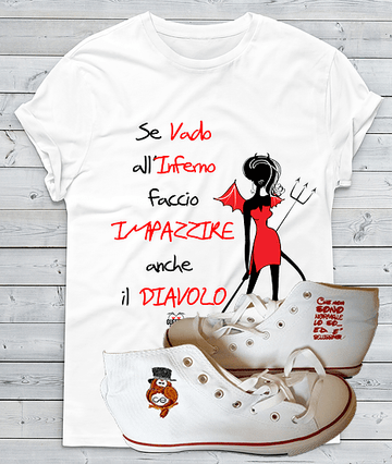 Bundle T-shirt Donna + Scarpe
