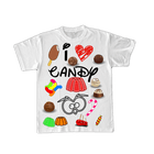 T-shirt Donna Love Candy - Gufetto Brand 