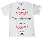 T-shirt Donna Non sono Single - Gufetto Brand 