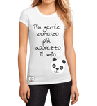 T-shirt Donna Panda - Gufetto Brand 