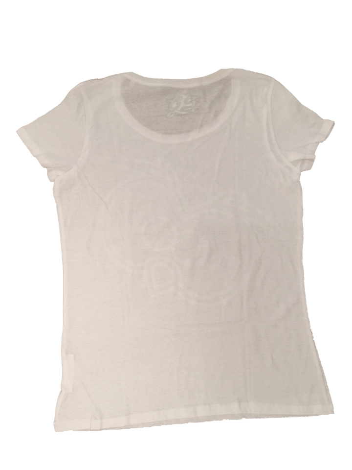 T-shirt Luxury Donna Occhi Argento - Gufetto Brand 