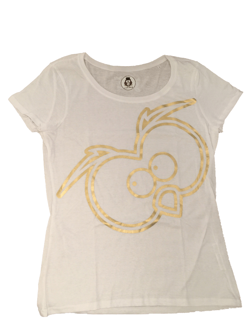 T-shirt Luxury Donna Occhi oro - Gufetto Brand 