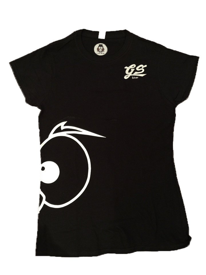 T-shirt Luxury One Uomo Occhi Argento - Gufetto Brand 