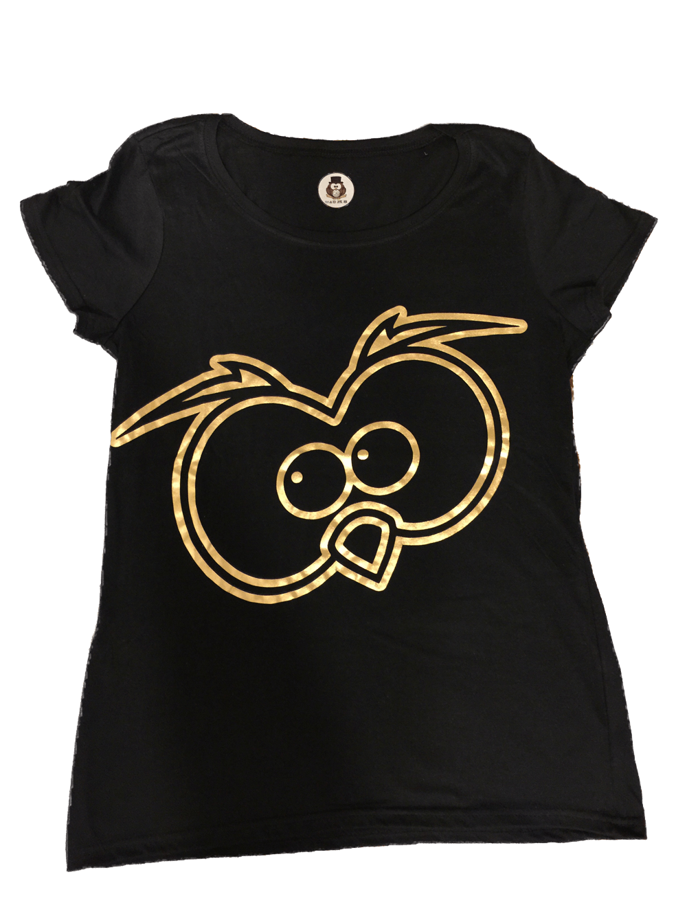 T-shirt Luxury Uomo Occhi oro - Gufetto Brand 