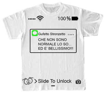 T-shirt Message Uomo Personalizzabile