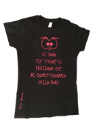 T-shirt Nera Uomo ( Ci sono più Escort... ) - Gufetto Brand 