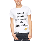 T-shirt Non fermarti alla Terza... Uomo - Gufetto Brand 