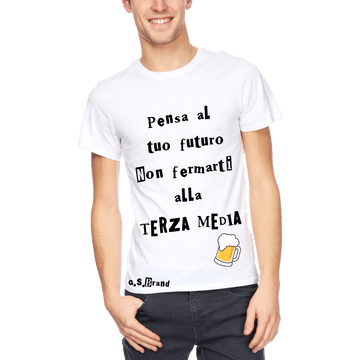 T-shirt Non fermarti alla Terza... Uomo
