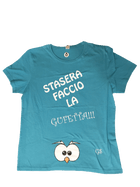 T-shirt ( Stasera faccio la... ) - Gufetto Brand 