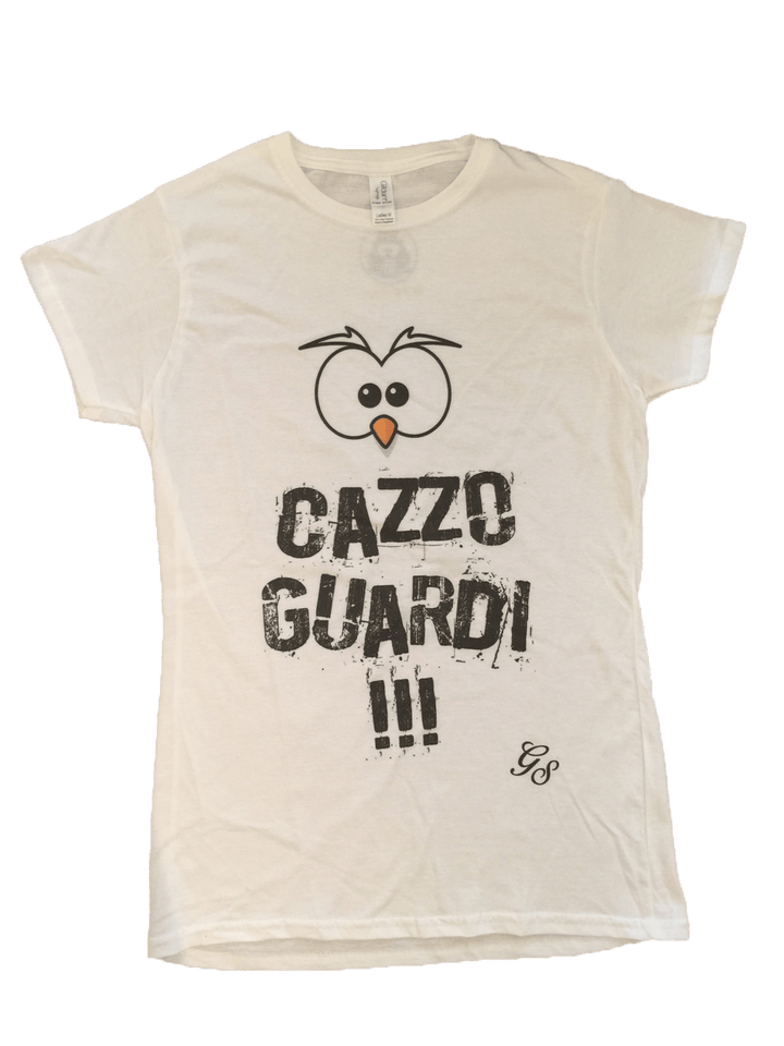 T-shirt Uomo ( Cazzo Guardi!!! ) - Gufetto Brand 