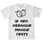 T-shirt Uomo ( Io Non Assaggio ) - Gufetto Brand 