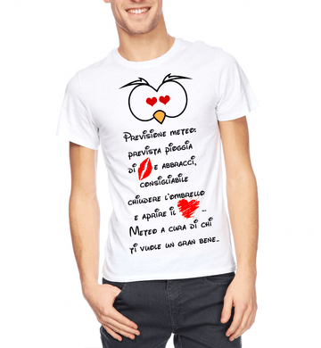 T-shirt Uomo Previsioni Meteo