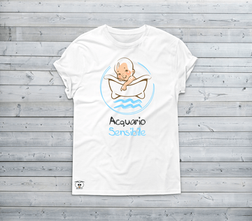 T-shirt Uomo Zodiac Siamo un pò piccoli Acquario