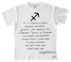 T-shirt Zodiac Donna Sagittario - Gufetto Brand 
