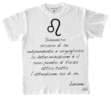 T-shirt Zodiac Uomo Leone