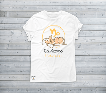 Tshirt Donna Zodiac Siamo un pò piccoli Capricorno