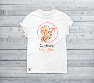 Tshirt Donna Zodiac Siamo un pò piccoli Sagittario
