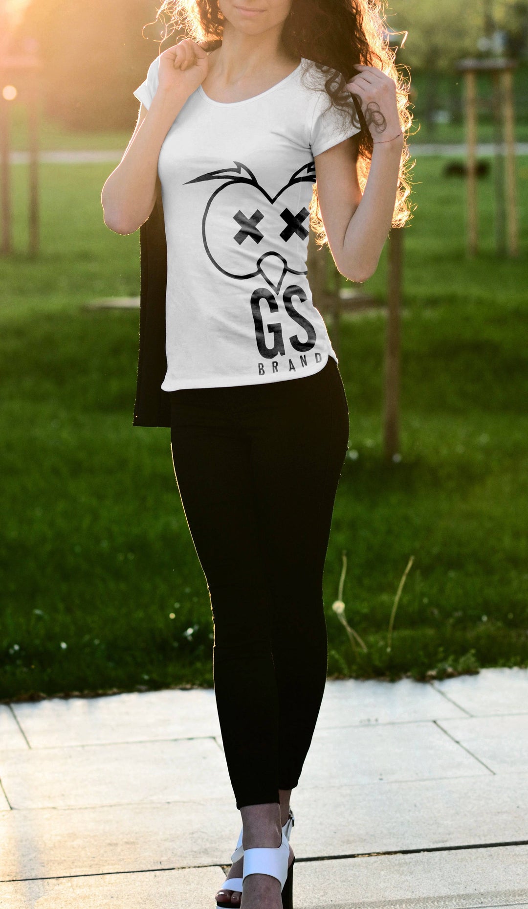 Gufetto Brand Uomo/Donna T-shirt Gs Brand Lateral - Gufetto Brand 