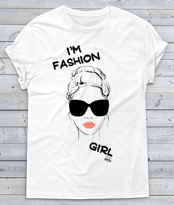 T-shirt Donna I'm Fashion Girl