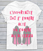 T-shirt Donna L'importante non è - Gufetto Brand 