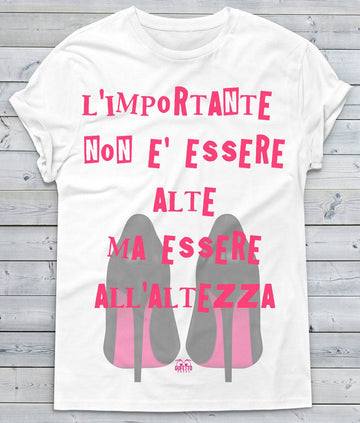 T-shirt Donna L'importante non è